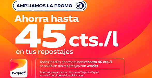Promoción Waylet Octubre
